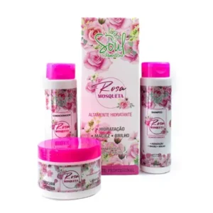 Kit rosa capilar rosa mosqueta - SOUL COSMETICOS