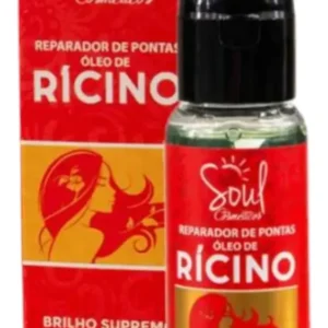 Reparador De Pontas Óleo De Ricino Anti-frizz 30ml