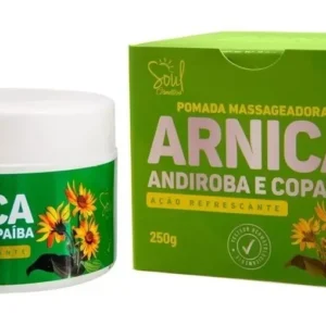 Pomada Massageadora Arnica, Andiroba E Copaíba Dores Geral