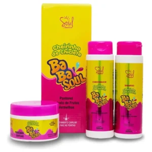 Kit Capilar Cheirinho De Chiclete Babasoul