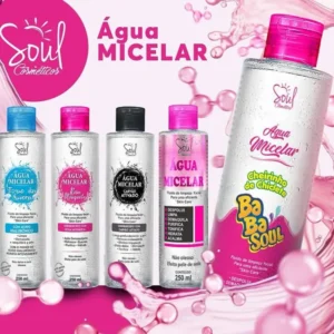 Água micelar 250ml Soul