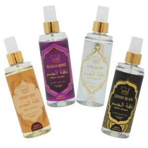 Kit 4 Body Splash Árabe Desodorante Colônia