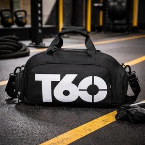 Mochila Bag T60 Multifuncional Unissex Esportiva Academia Natação Ciclismo Escolar Trabalho Passeio Casual Viagem - Cores Diversas