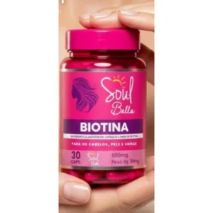 biotina para cresciemnto de cabelo unhas e melhora a pele