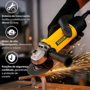Esmerilhadeira Angular Bomvink 710w 110v