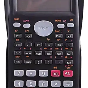Calculadora Científica ClasseAEletronicos 12 Dígitos 240 Funções Cinza Escuro