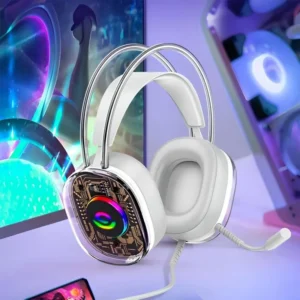 FONE DE OUVIDO HEADSET GAMER COM MICROFONE RGB P2 ONISTEK FN639